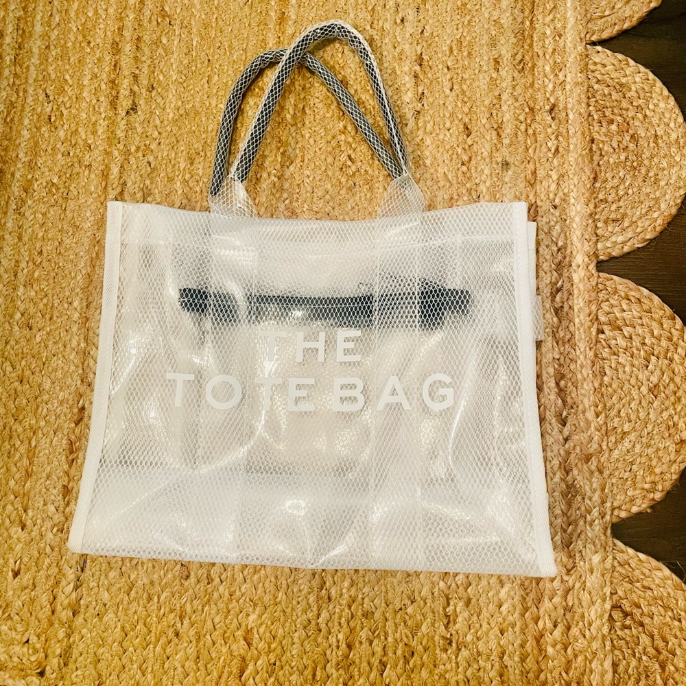 The Tote Bag Clear Plastic Tote